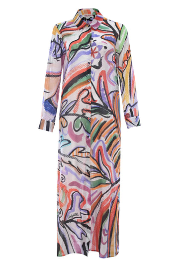 Goddess of Change - Long Shirt Dress